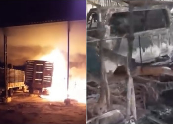 Vídeo mostra incêndio na fazenda de Ronaldo Lages, conselheiro de Ciro Nogueira